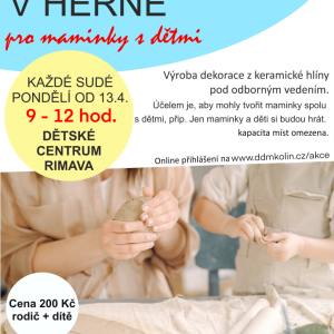 Keramika v herně 27. 4.